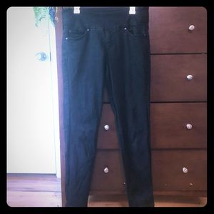Black High waisted stretchy skinny jeans